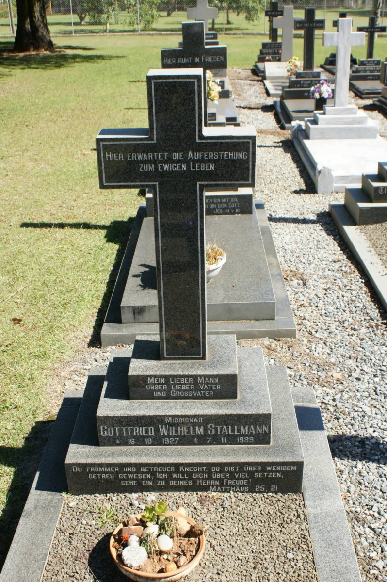 STALLMANN Gottfried Wilhelm 1927-1989