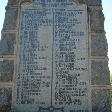 4. RETIEF Piet &amp; 70 Burgers