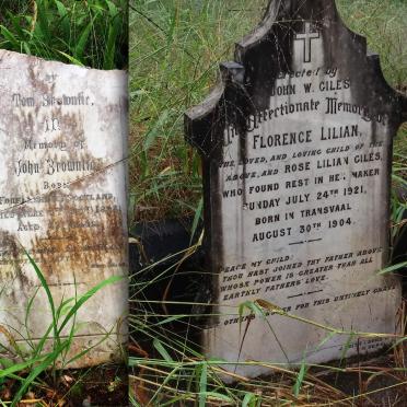 Mpumalanga, PILGRIM'S REST district, Sabie, Spitskop 195, farm cemetery