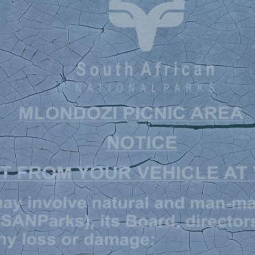 Mpumalanga, PILGRIM'S REST district, Kruger National Park, Mlondozi Lookout post, Memorial plaques