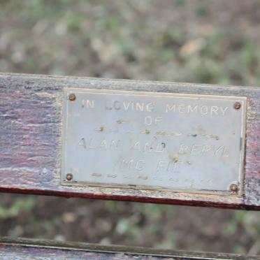 McFIE Alan &amp; Beryl