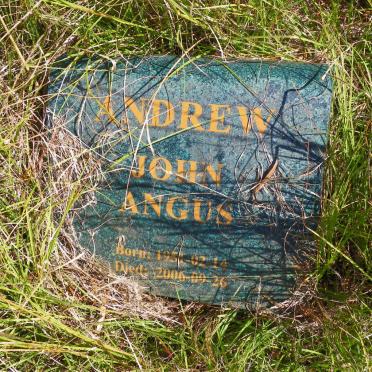 ANDREW John Angus 1951-2006