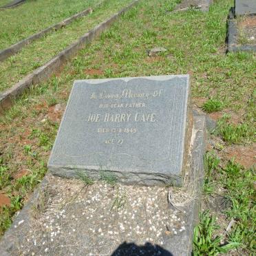 CAVE Joe Harry -1949