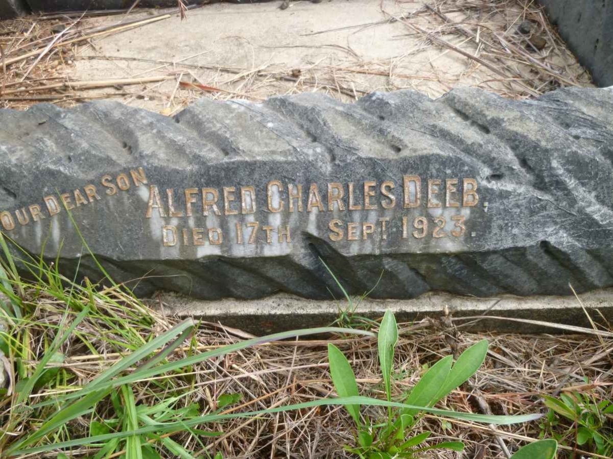DEEB Alfred Charles -1923