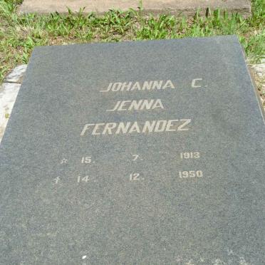 FERNANDEZ Johanna C. Jenna 1913-1950
