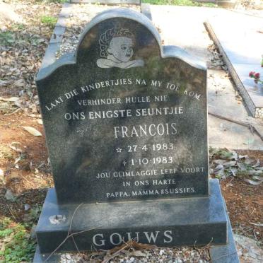 GOUWS Francois 1983-19783