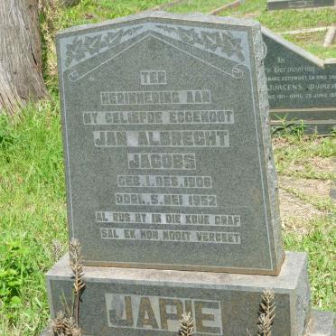 JACOBS Jan Albrecht 1906-1952