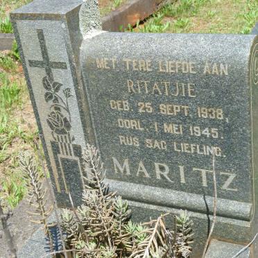 MARITZ Ritatjie 1938-1945
