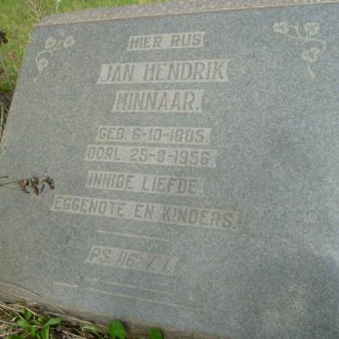 MINNAAR Jan Hendrik 1885-1956