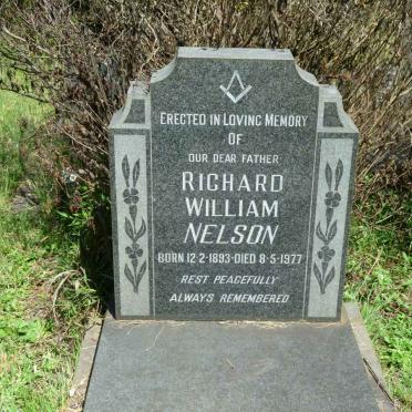 NELSON Richard William 1893-1977