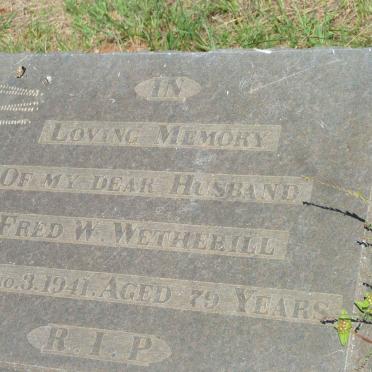 WETHERILL Fred W. -1941