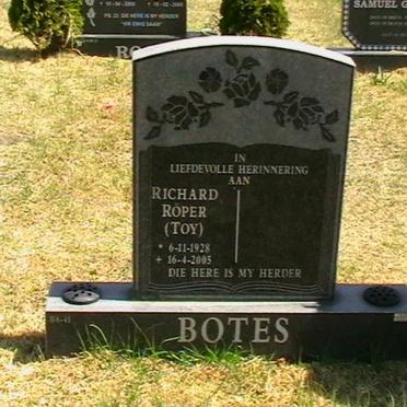 BOTES Richard Röper 1928-2005