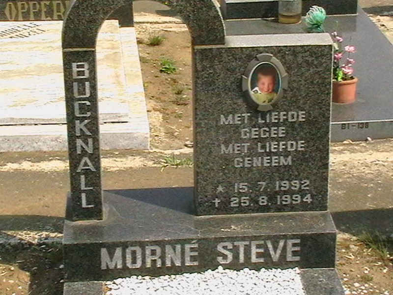 BUCKNALL Morné Steve 1992-1994