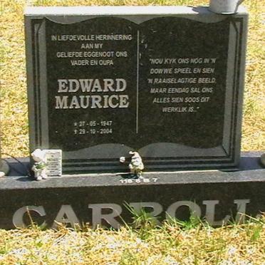 CARROLL Edward Maurice 1947-2004