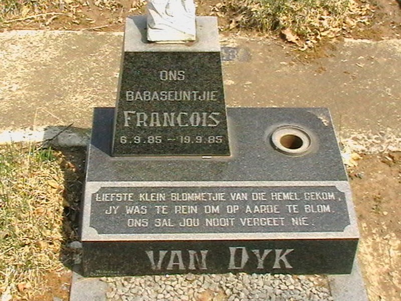 DYK Francois, van 1985-1985