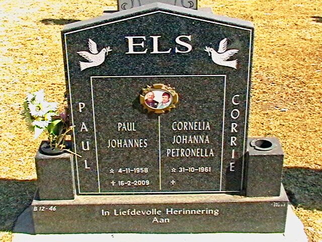 ELS Paul 1958-2009 &amp; Cornelia Johanna Petronella 1961-
