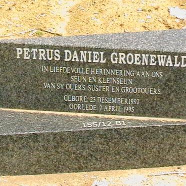 GROENEWALD Petrus Daniel 1992-1995