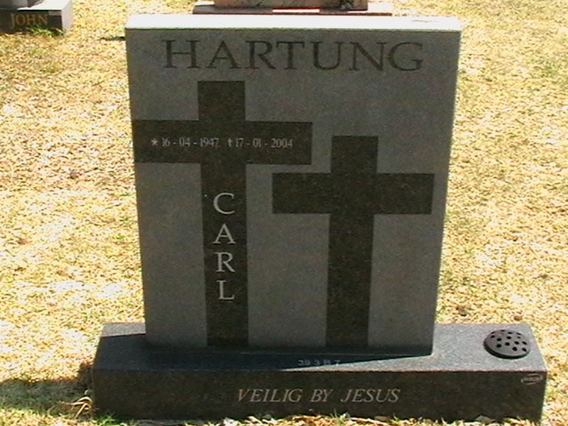 HARTUNG Carl 1947-2004