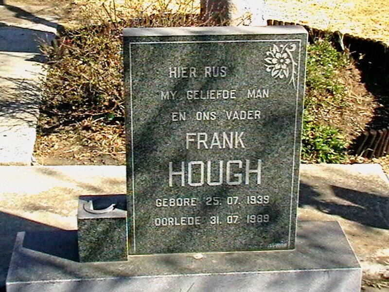 HOUGH Frank 1939-1989