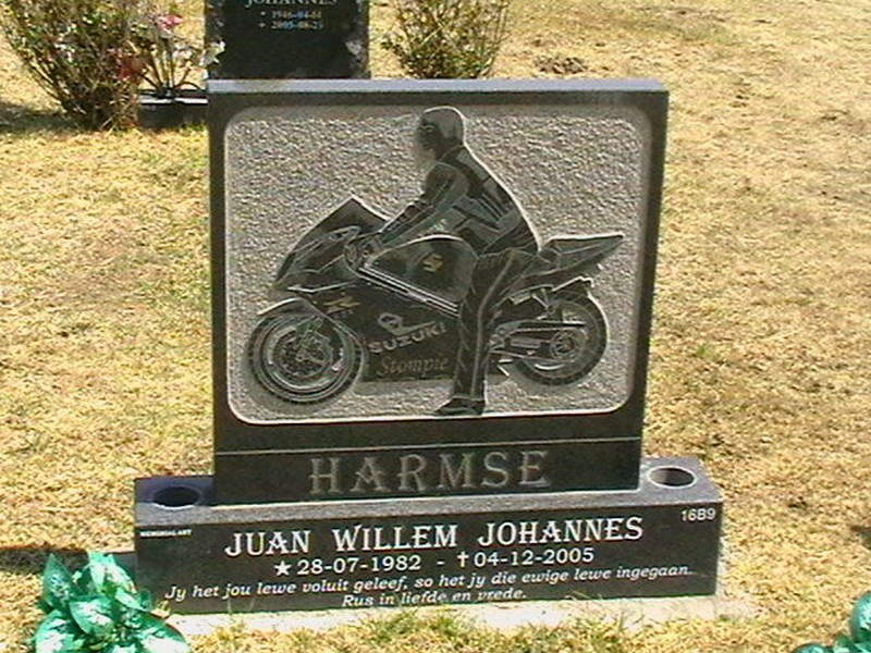 HARMSE Juan Willem Johannes 1982-2005