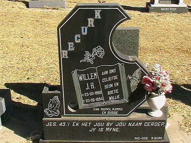 KRUGER Willem J.H. 1966-1994