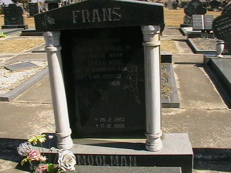 MOOLMAN Frans 1963-1988