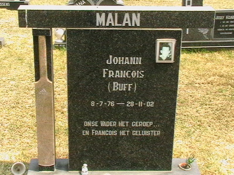 MALAN Johann Francois 1976-2002