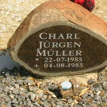 MÜLLER Charl Jürgen 1985-1985