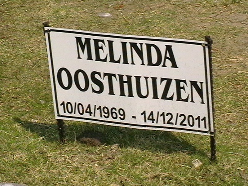 OOSTHUIZEN Melinda 1969-2011
