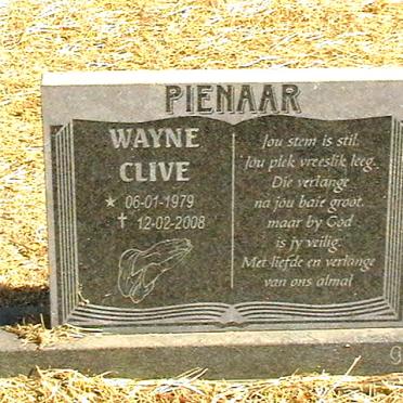 PIENAAR Wayne Clive 1979-2008