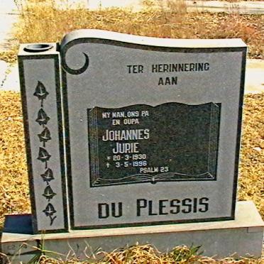 PLESSIS Johannes Jurie, du 1930-1996