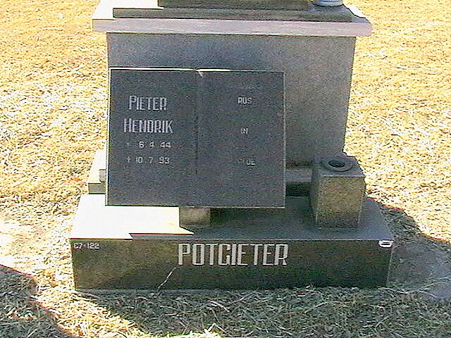 POTGIETER Pieter Hendrik 1944-1993