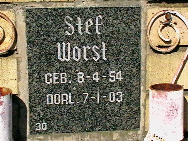 WORST Stef 1954-2003