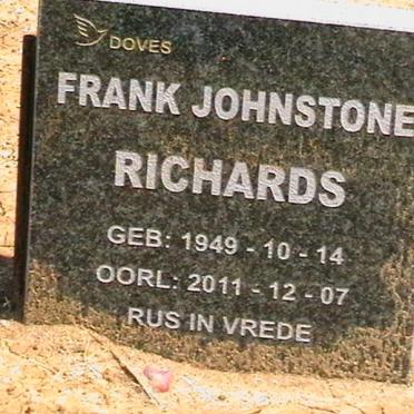 RICHARDS Frank Johnstone 1949-2011