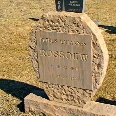 ROSSOUW Petrus Johannes 1948-2008