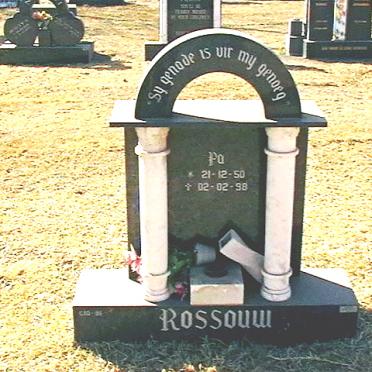 ROSSOUW Pa 1950-1998