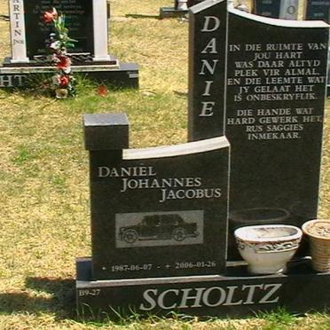 SCHOLTZ Daniël Johannes Jacobus 1987-2006