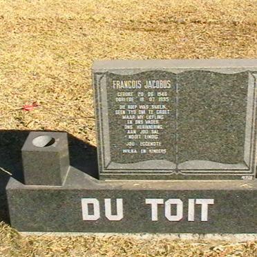TOIT Francois Jacobus, du 1948-1995