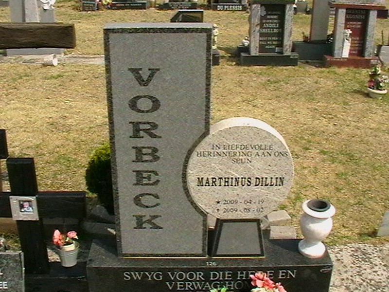 VORBECK Marthinus Dillin 2009-2009