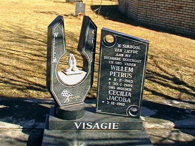 VISAGIE Willem Petrus 1963-1989 &amp; Cecilia Jacoba 1962-