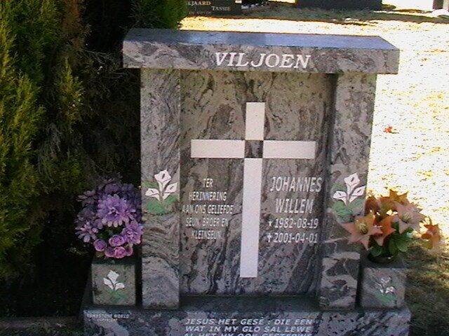 VILJOEN Johannes Willem 1982-2001