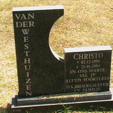 WESTHUIZEN Christo, van der 1959-2004