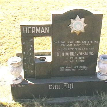 ZYL Hermanus Jakobus, van 1971-1991