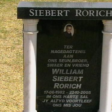 RÖRICH William Siebert 1982-2005