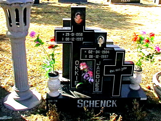 SCHENK Okkie 1958-1997 :: SCHENK Jacques 1984-1997
