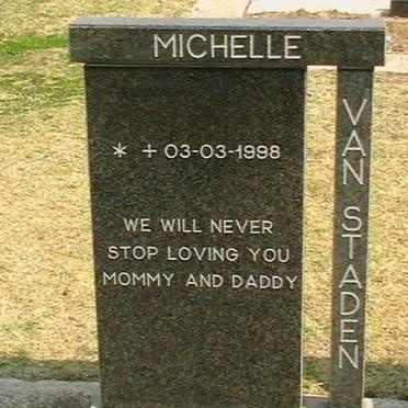 STADEN Michelle, van 1998-1998