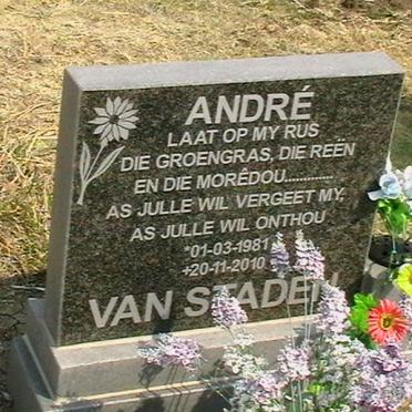 STADEN André, van 1981-2010