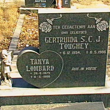 TOUGHEY Gertruida S.C.J. 1954-1986 :: LOMBARD Tanya 1975-1986