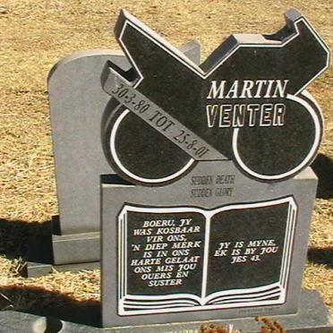 VENTER Martin 1980-2001