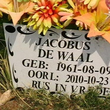 WAAL Jacobus, de 1961-2010